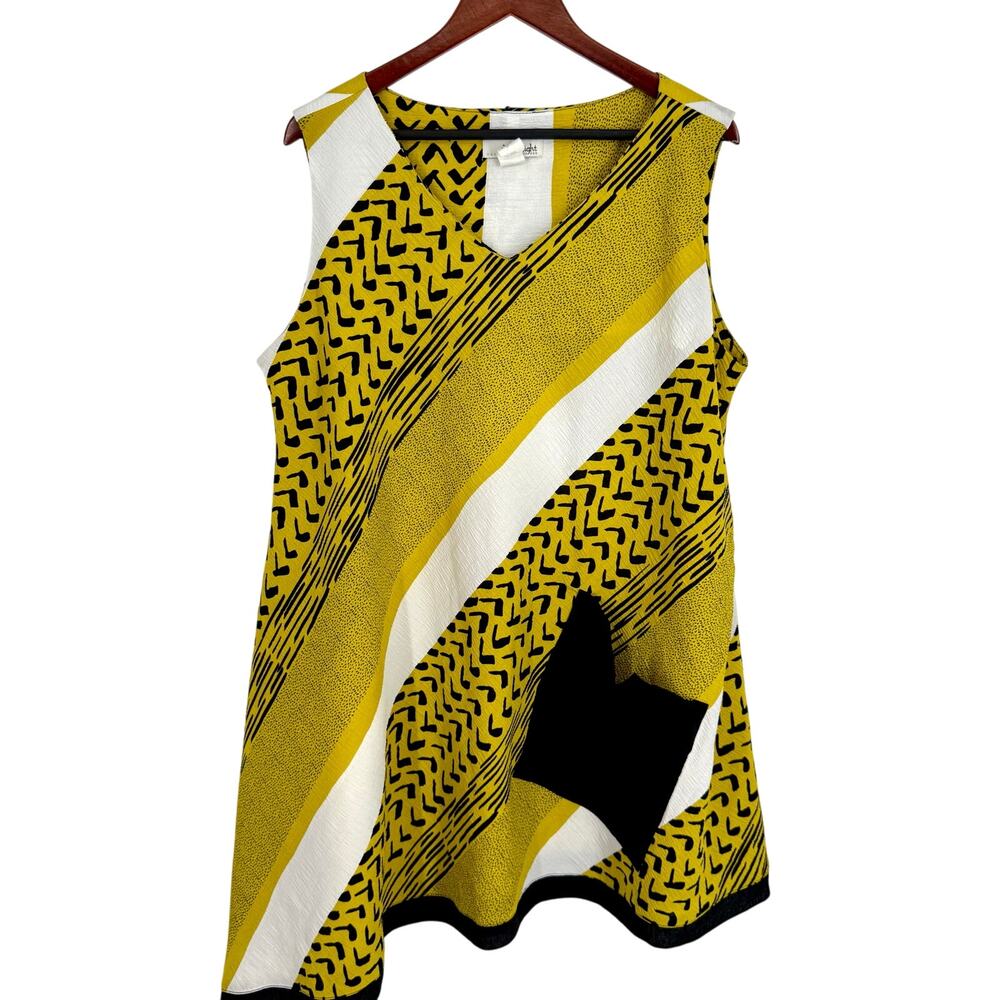 Moonlight Y & S Fashion Design Plus Size XXL 2X Wearable Art to Wear Shirt Top